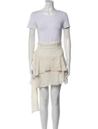 Iro Ruffle Embellishment Skirt Set