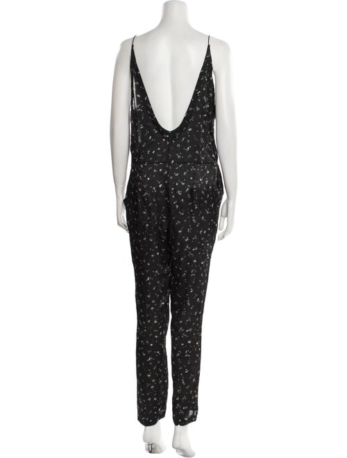 Iro Silk Printed Jumpsuit