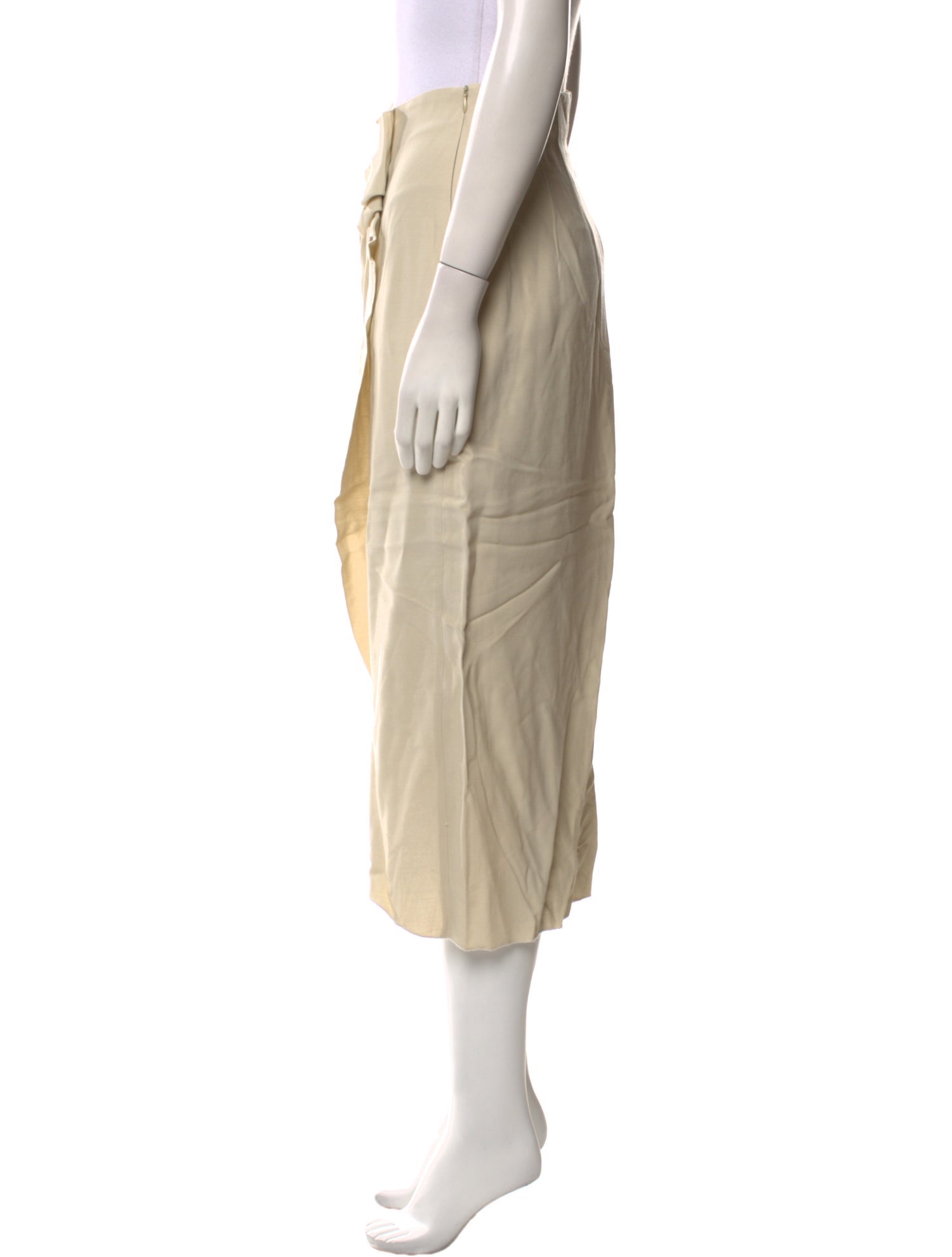 Iro Ruffle Embellishment Midi Length Skirt