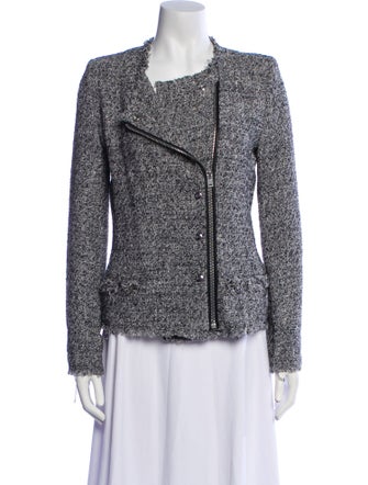 Iro Tweed Pattern Evening Jacket
