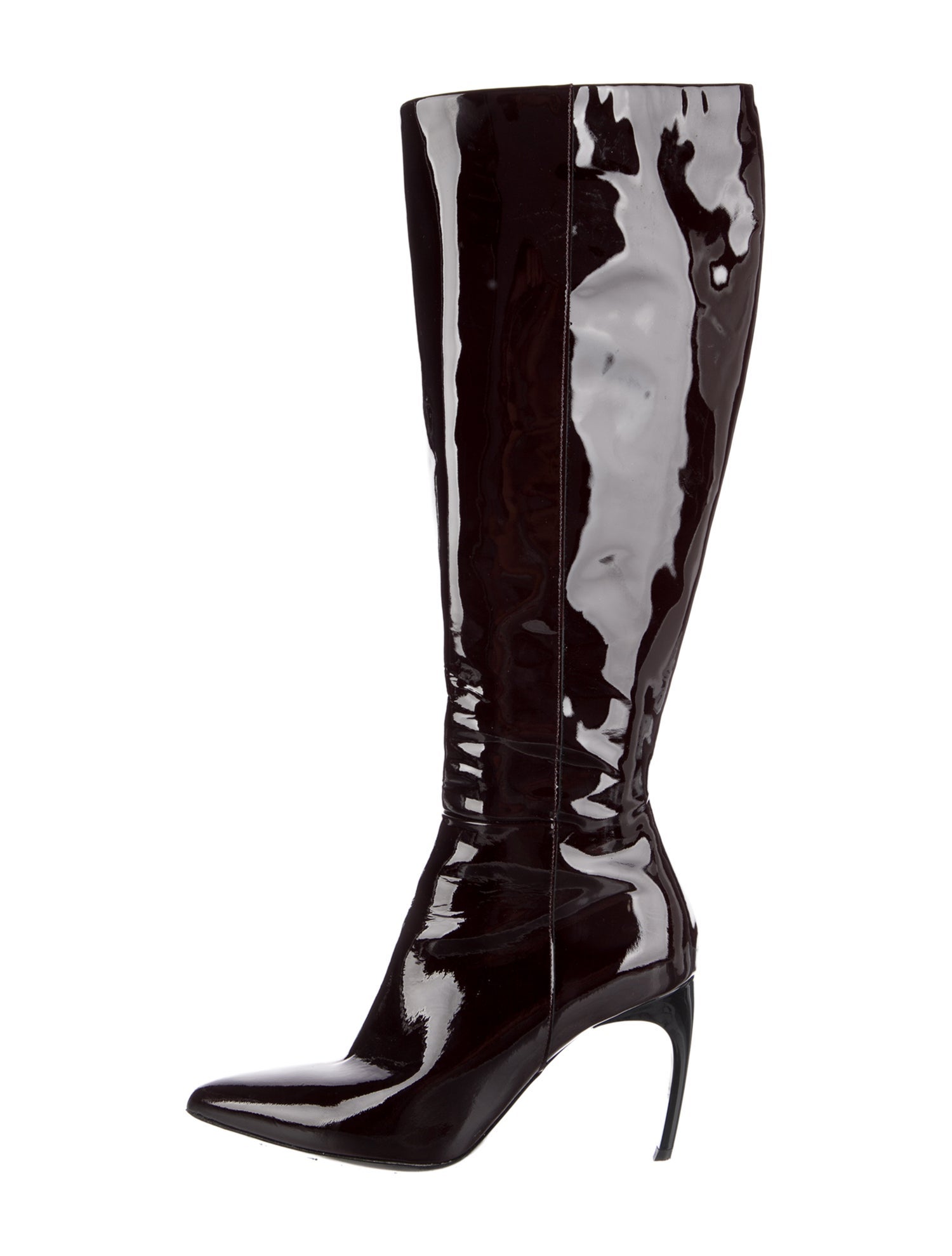 Iro Patent Leather Boots