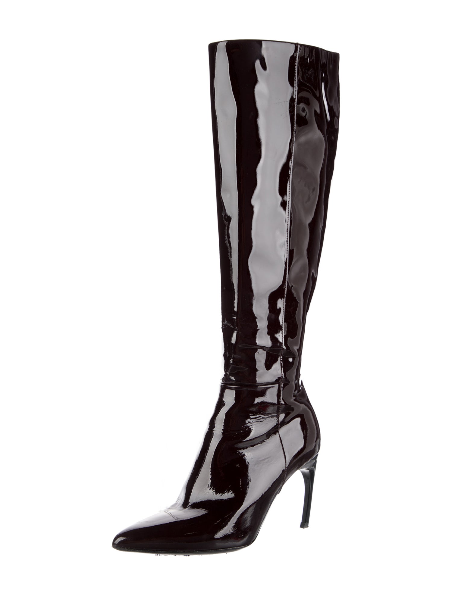 Iro Patent Leather Boots