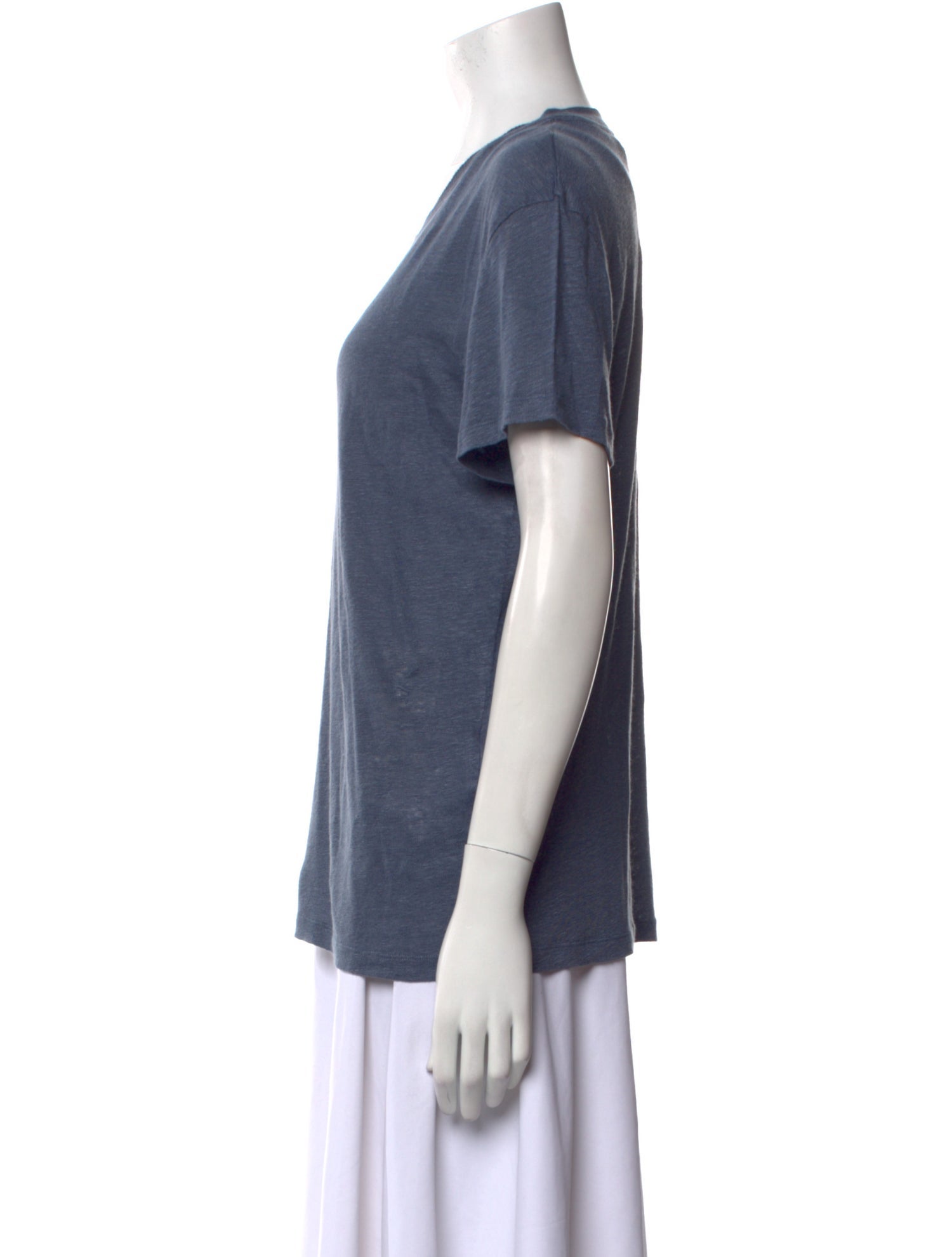 Iro Linen Scoop Neck T-Shirt w/ Tags