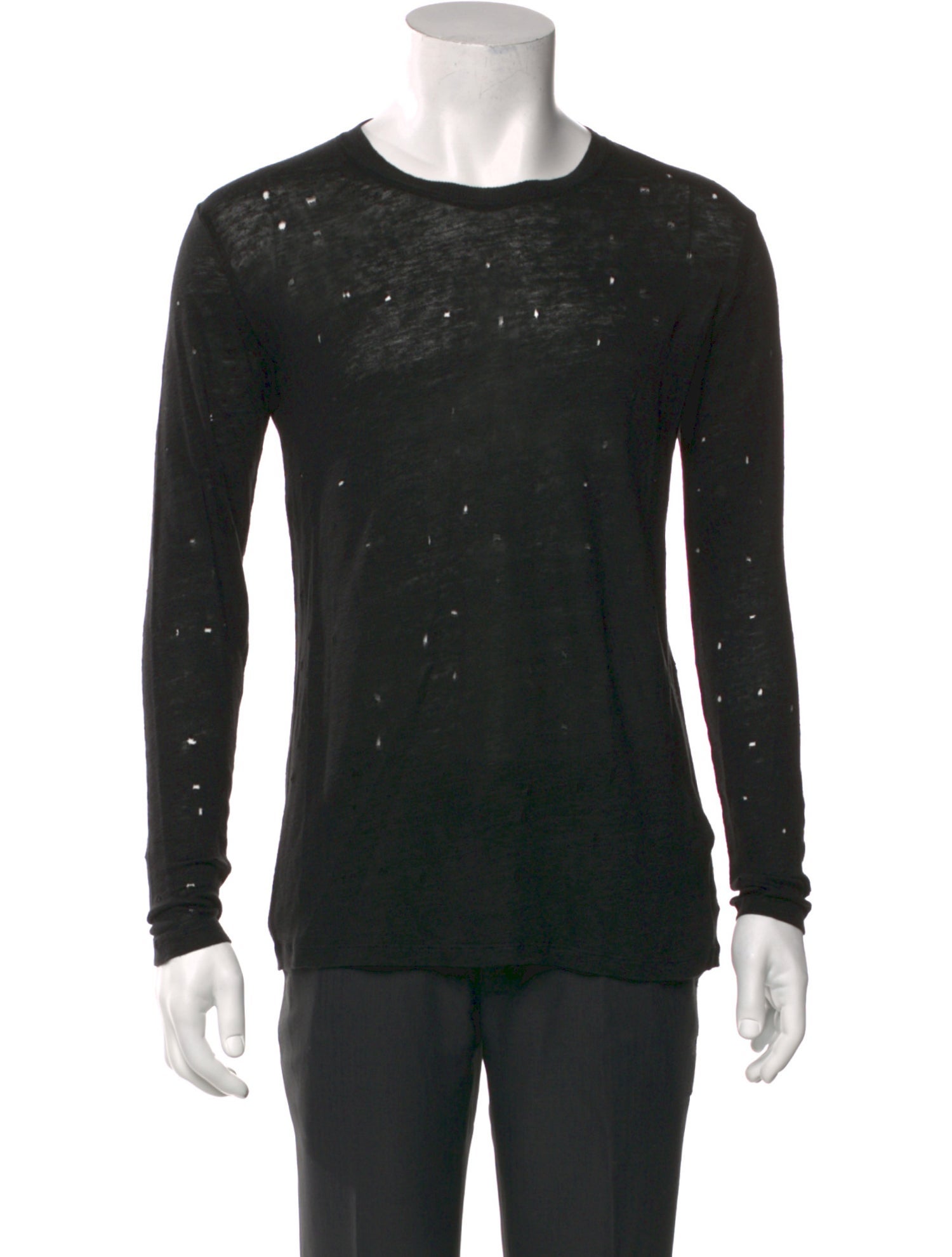 Iro Linen Crew Neck Henley