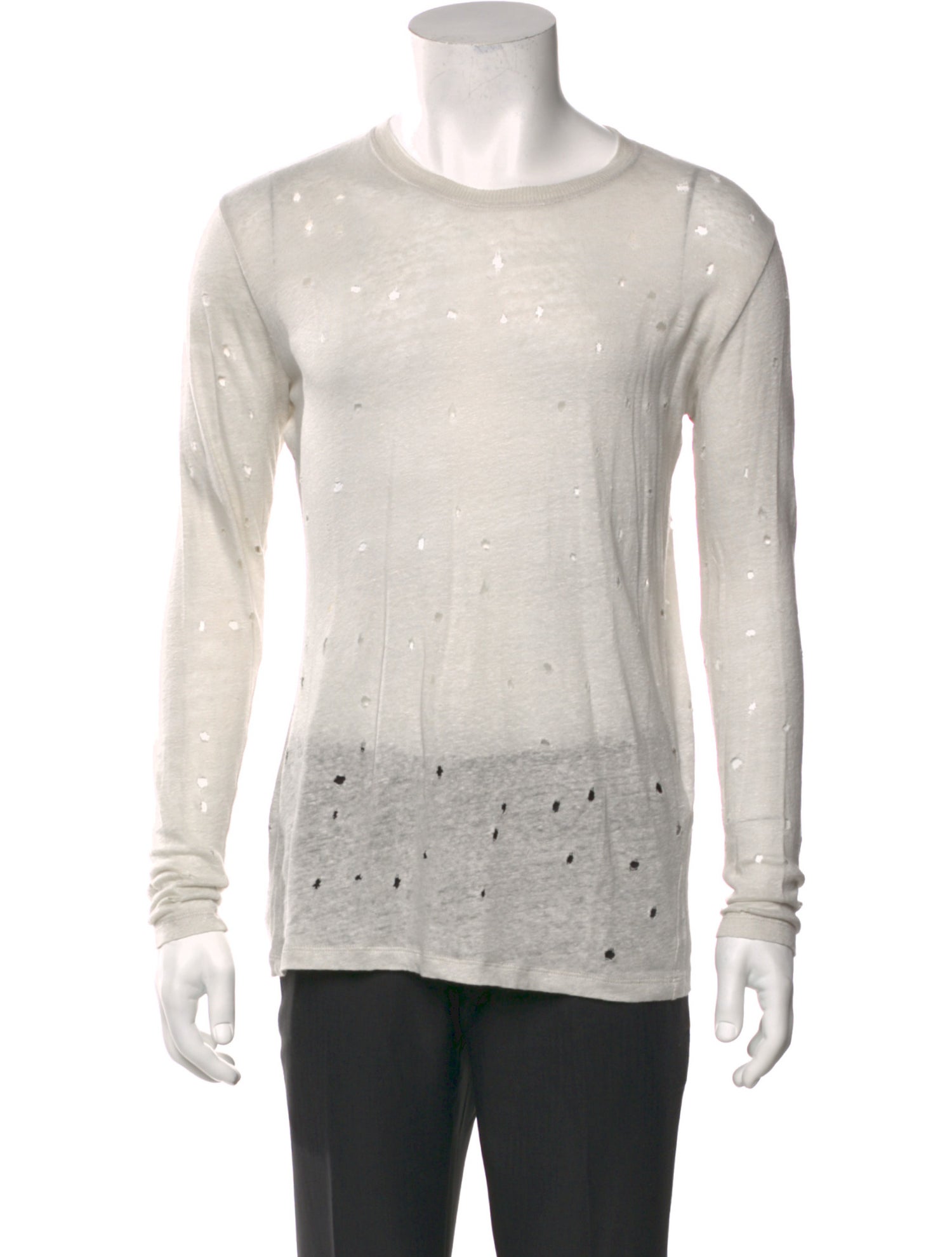 Iro Linen Scoop Neck T-Shirt