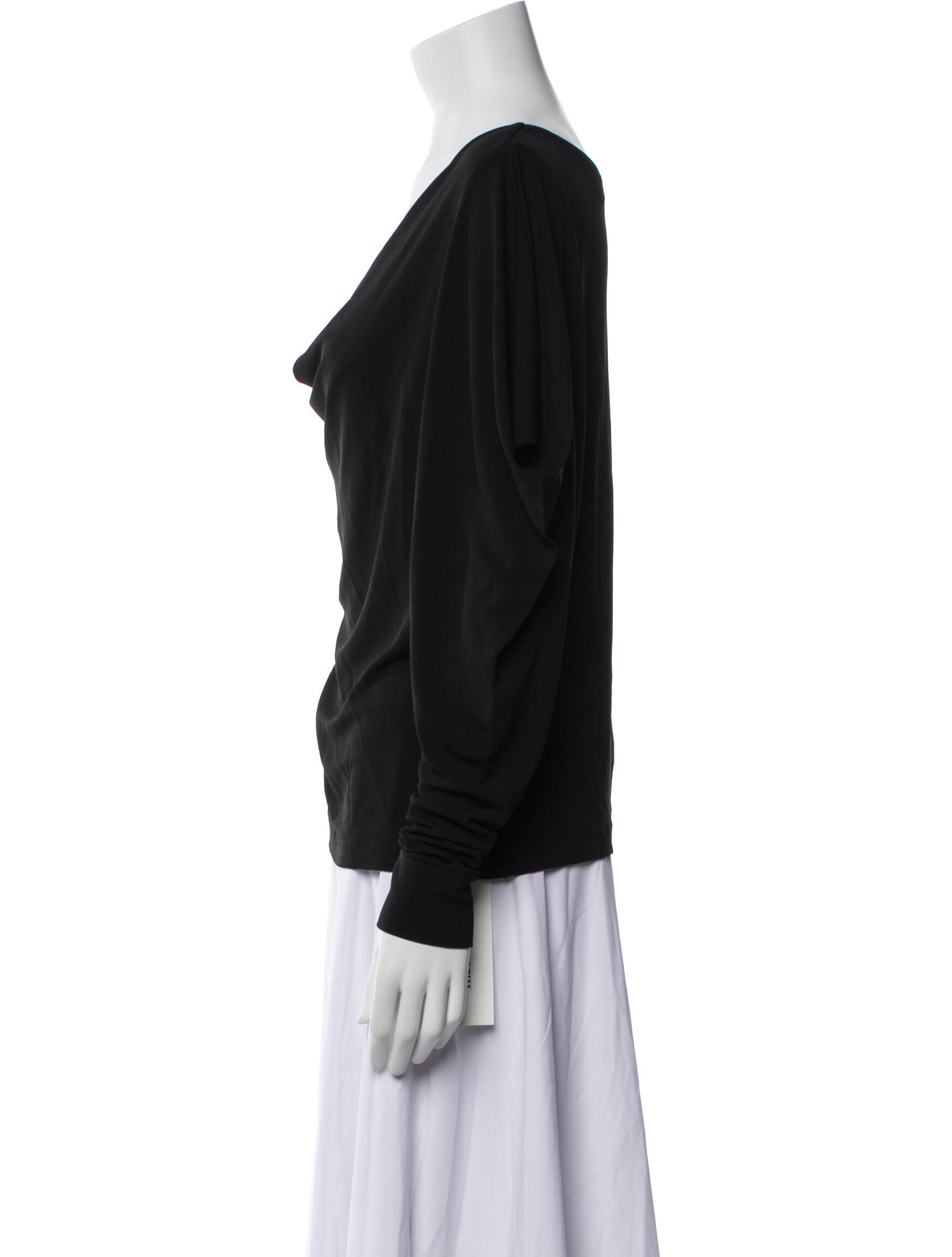 Iro Cowl Neck Long Sleeve Top