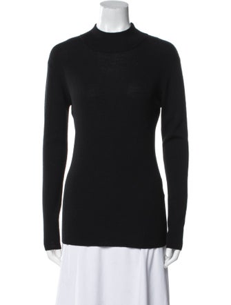 Iro Merino Wool Mock Neck Sweater