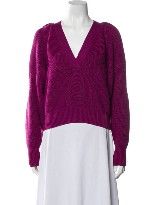 Iro Merino Wool V-Neck Sweater