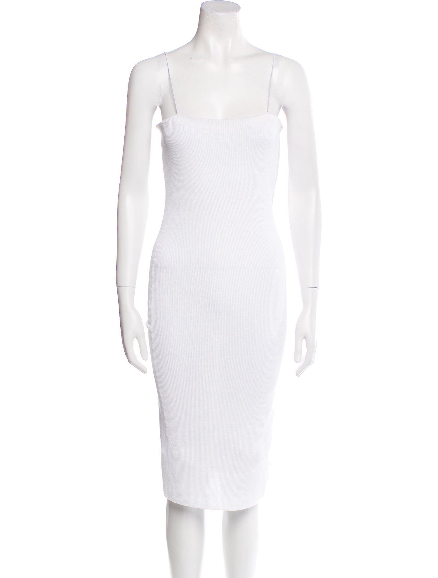 Iro Square Neckline Knee-Length Dress