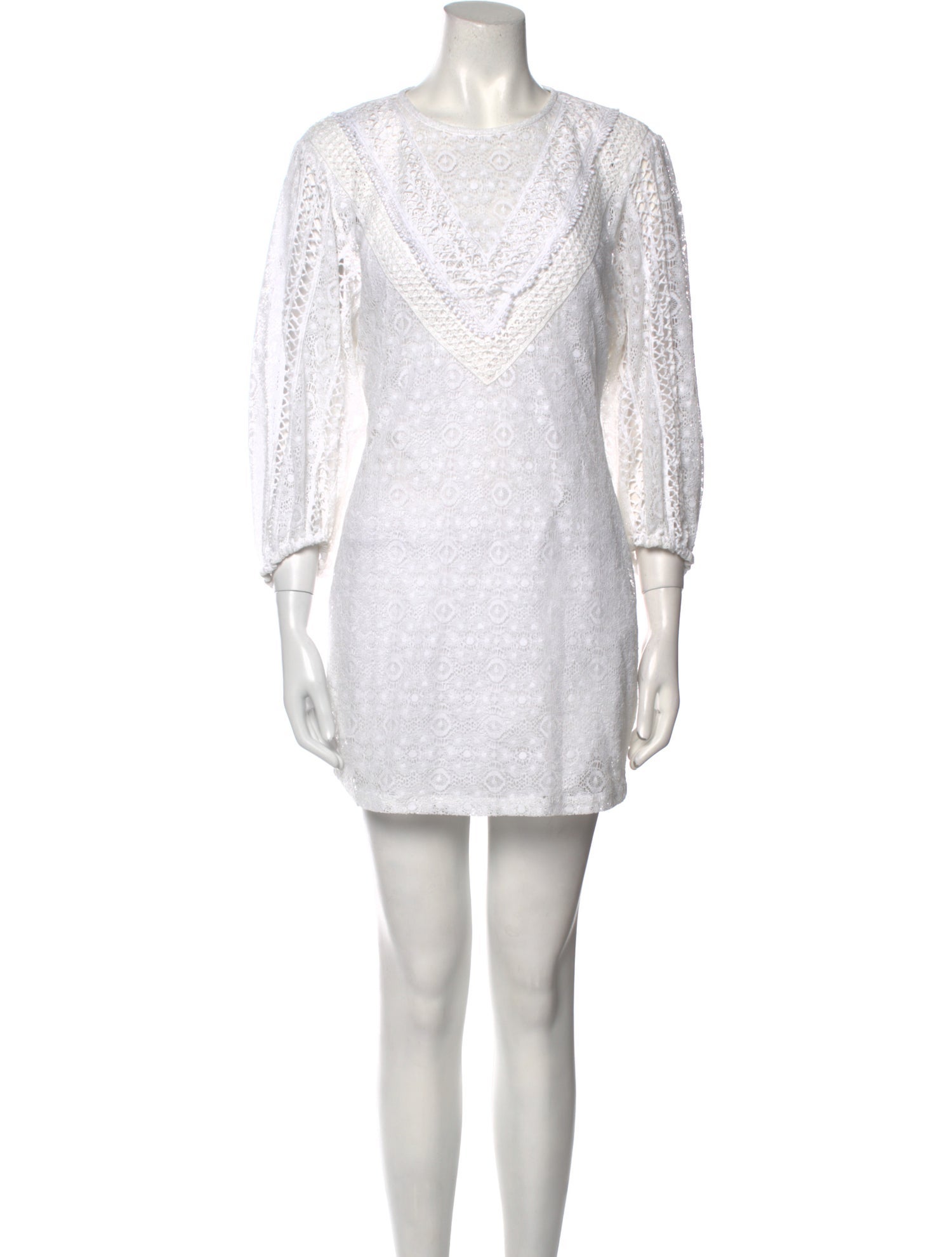 Iro Scoop Neck Mini Dress