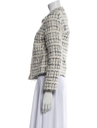 Iro Tweed Pattern Jacket