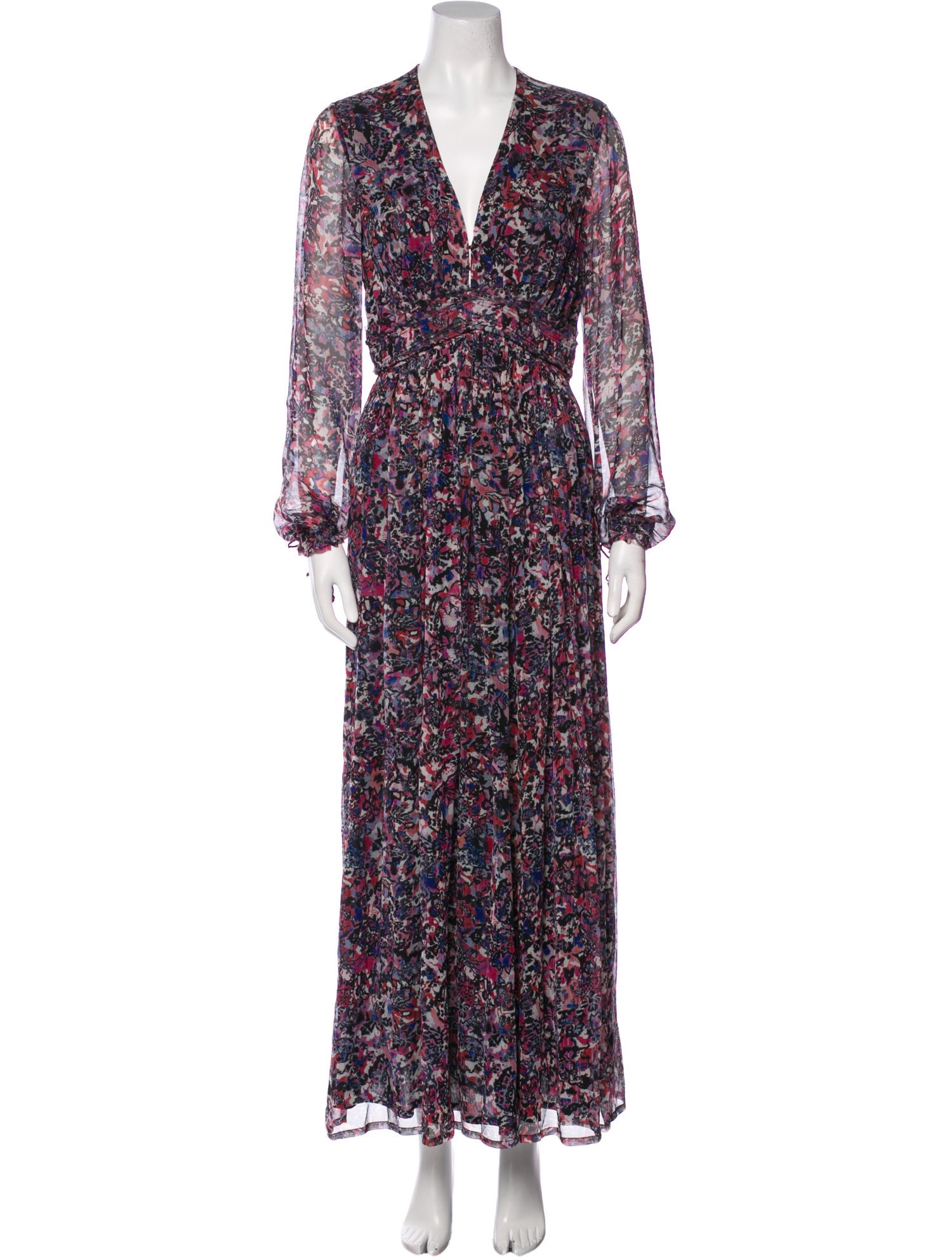 Iro Silk Long Dress