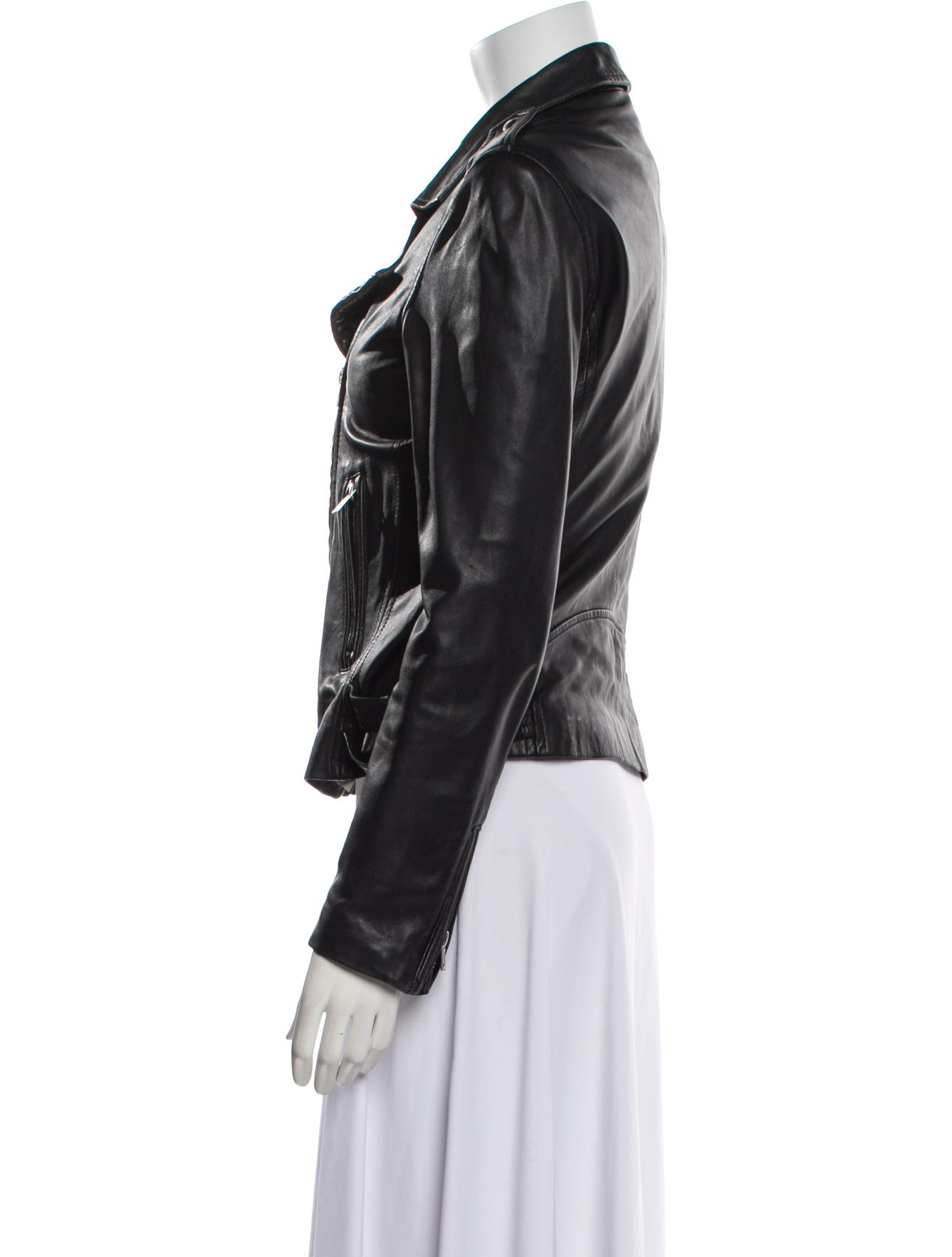 Iro Lamb Leather Biker Jacket