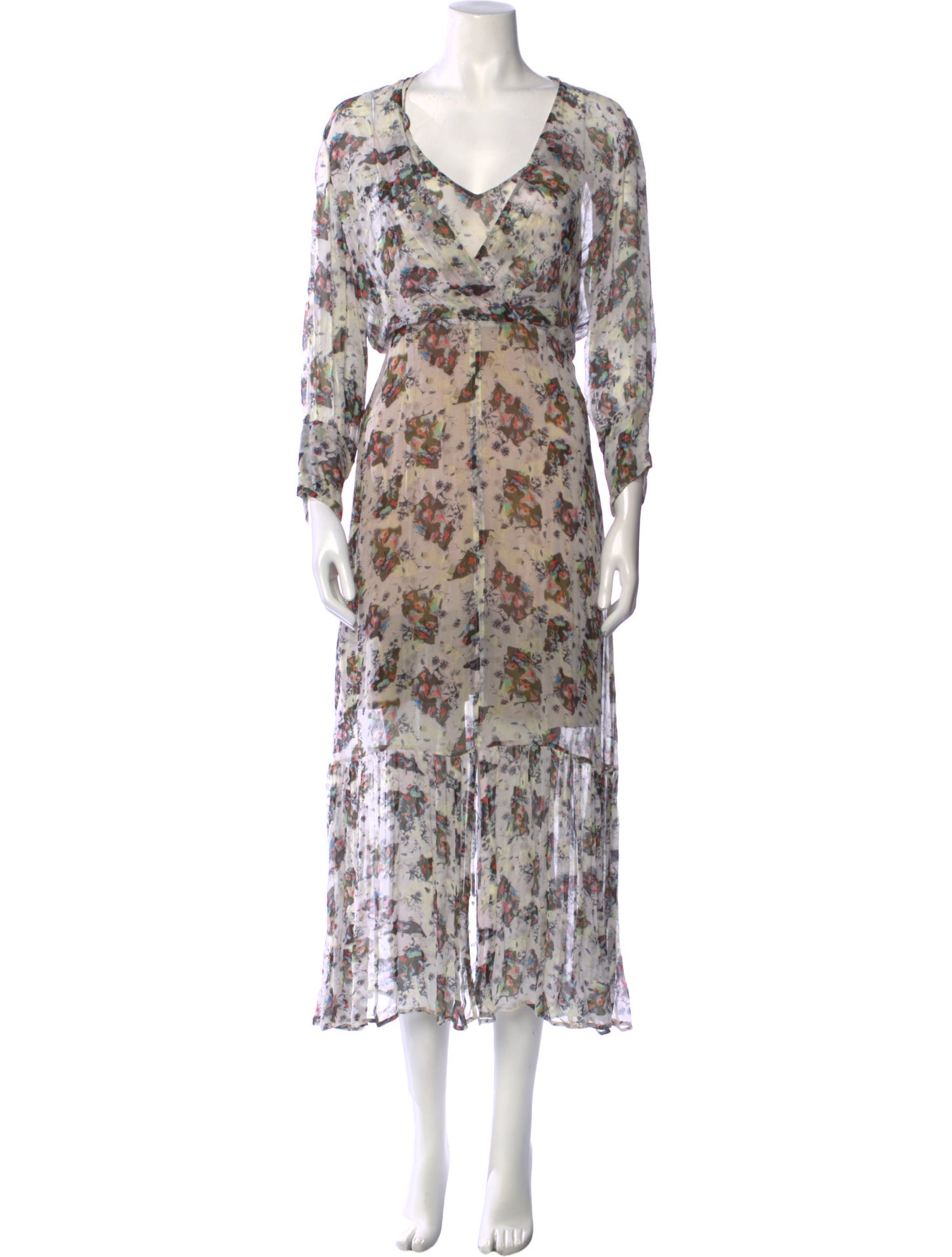 Iro Floral Print Long Dress