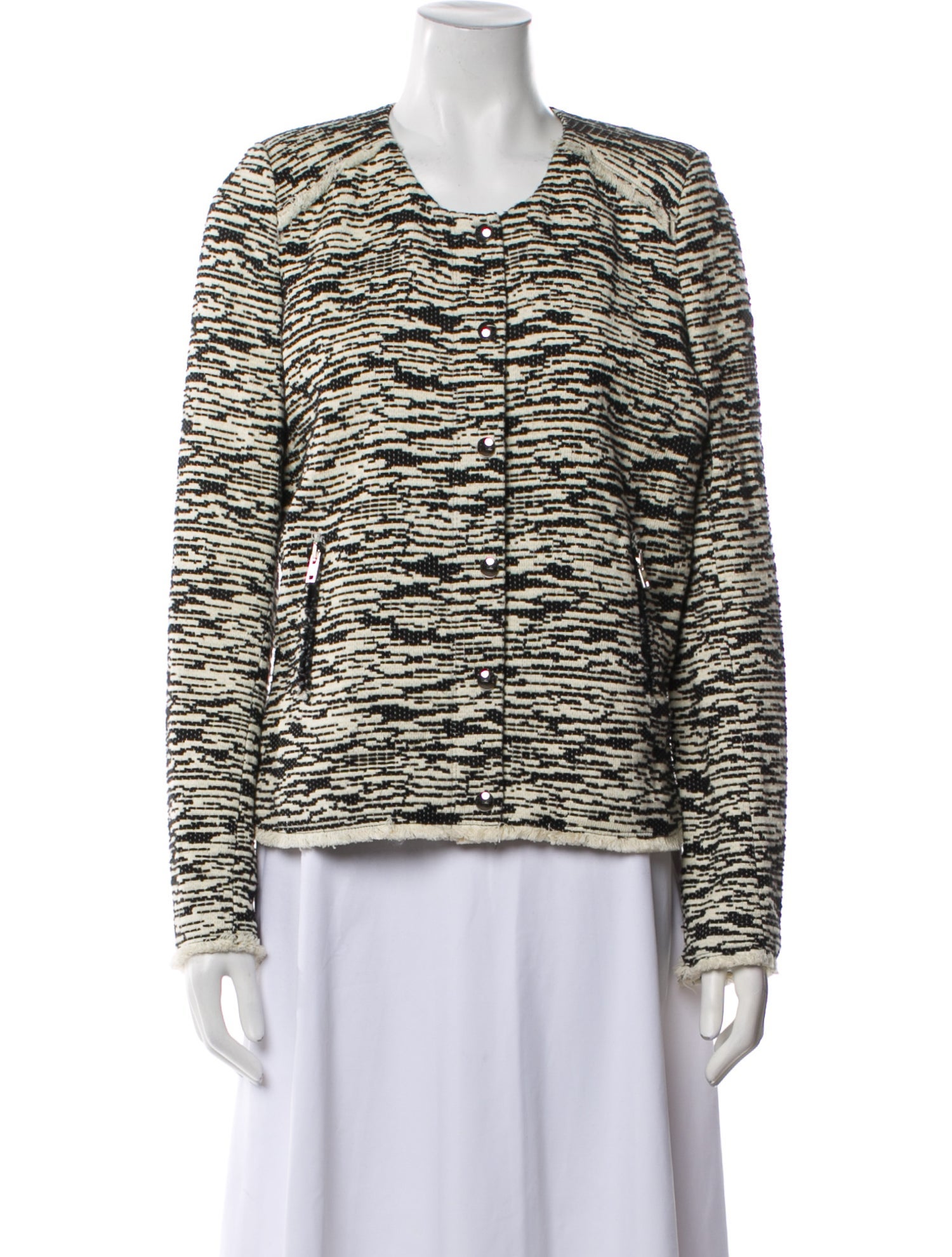 Iro Printed Evening Jacket