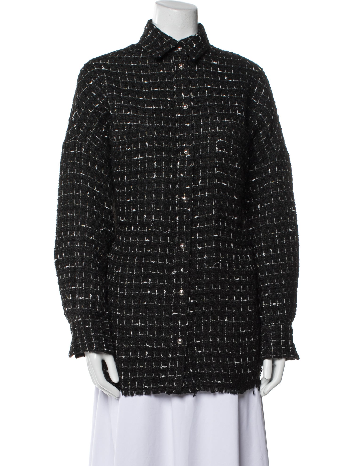 Iro Tweed Pattern Jacket