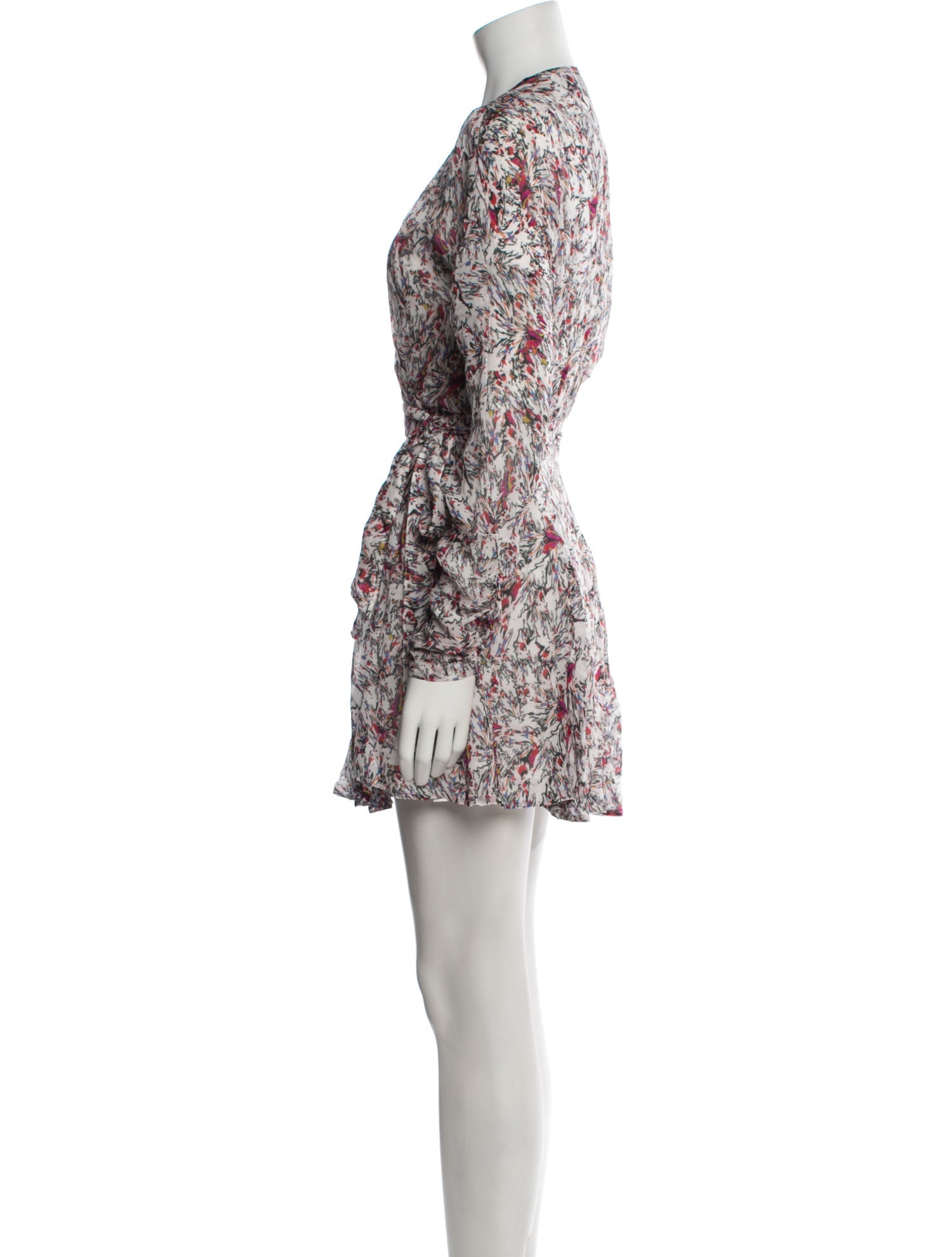 Iro Printed Mini Dress