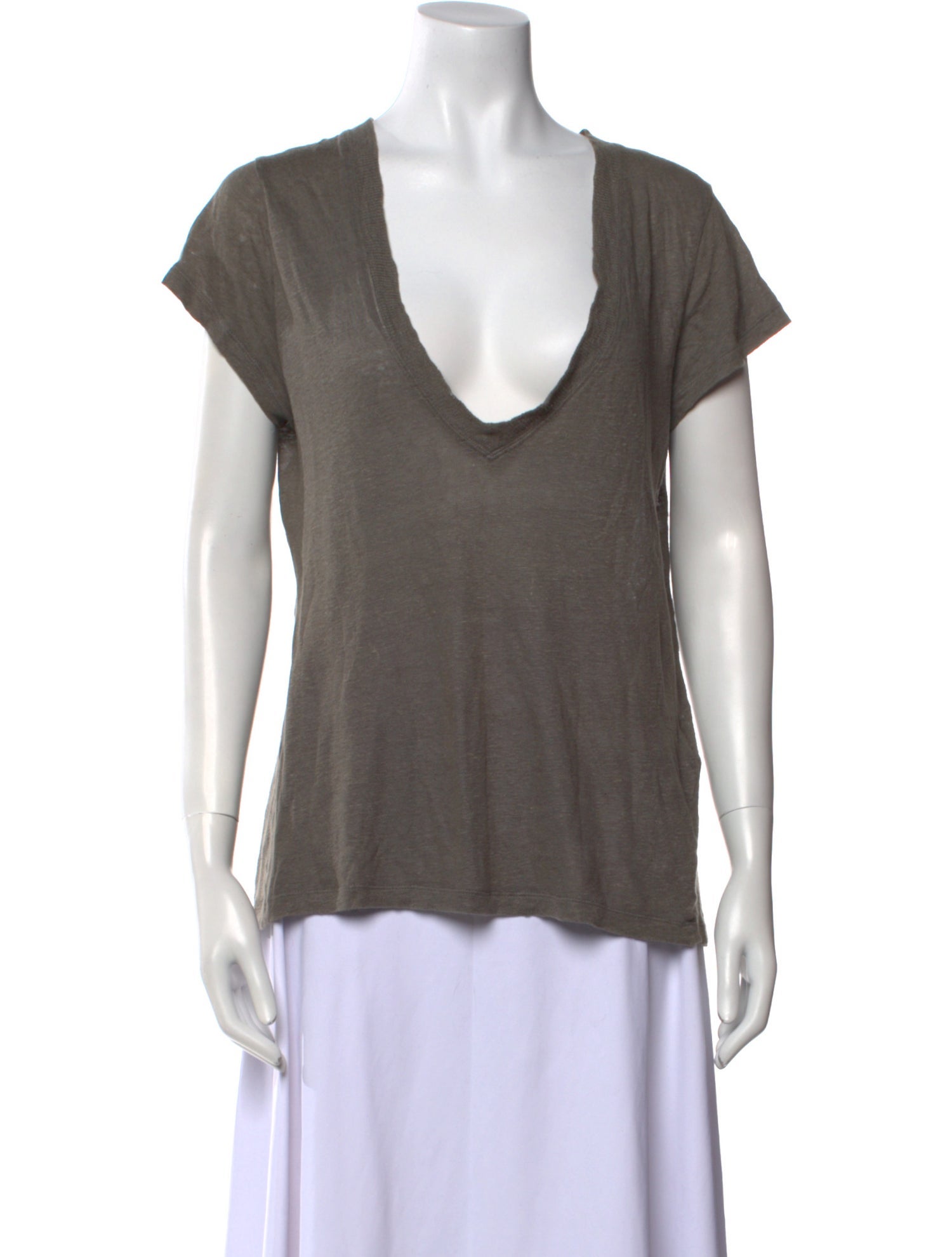 Iro Linen V-Neck Sweater