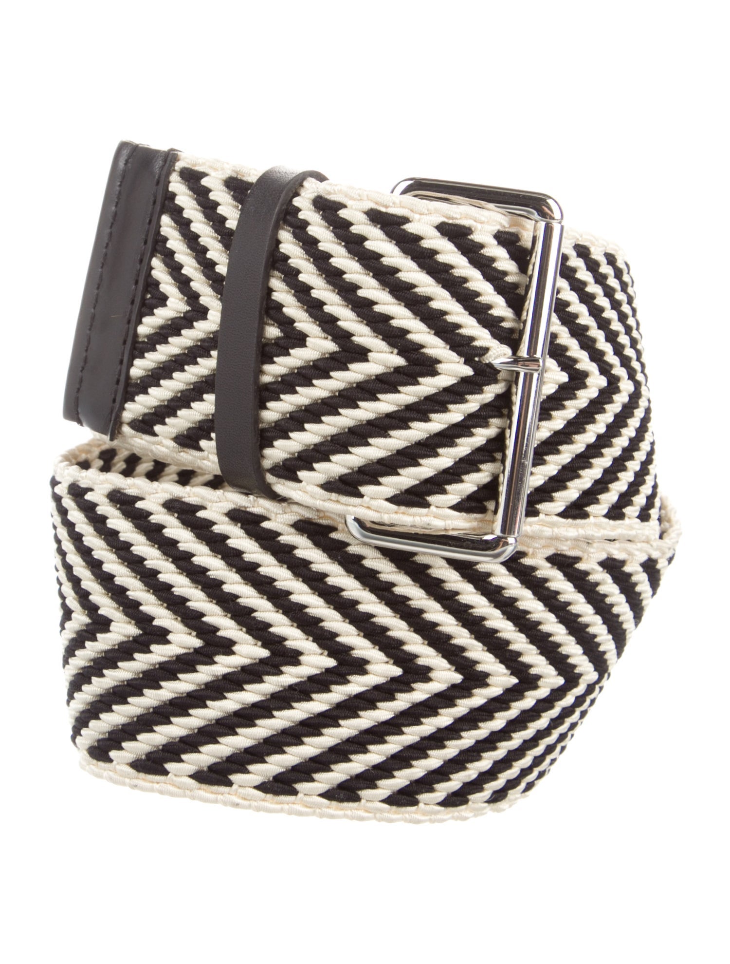 Iro Wide Leather Trim Embellishment Belt