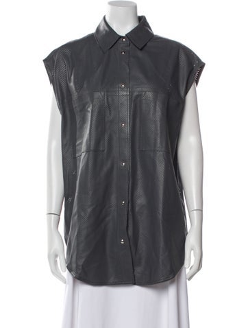 Iro Jackets Lamb Leather Vest Us6, Fr38 | M