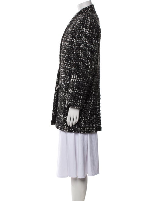 Iro Wool Tweed Pattern Peacoat