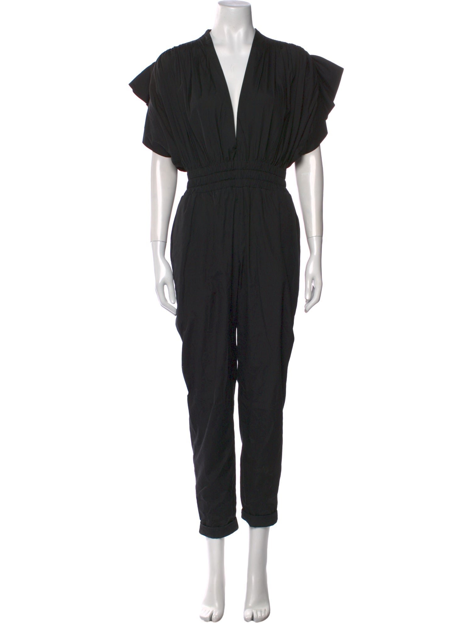 Iro Plunge Neckline Jumpsuit
