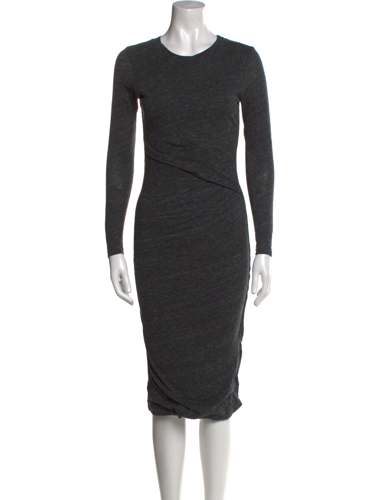 Iro Crew Neck Midi Length Dress