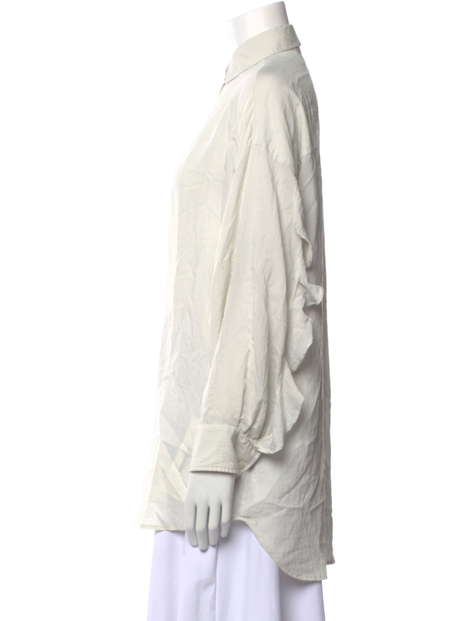 Iro Long Sleeve Button-Up Top