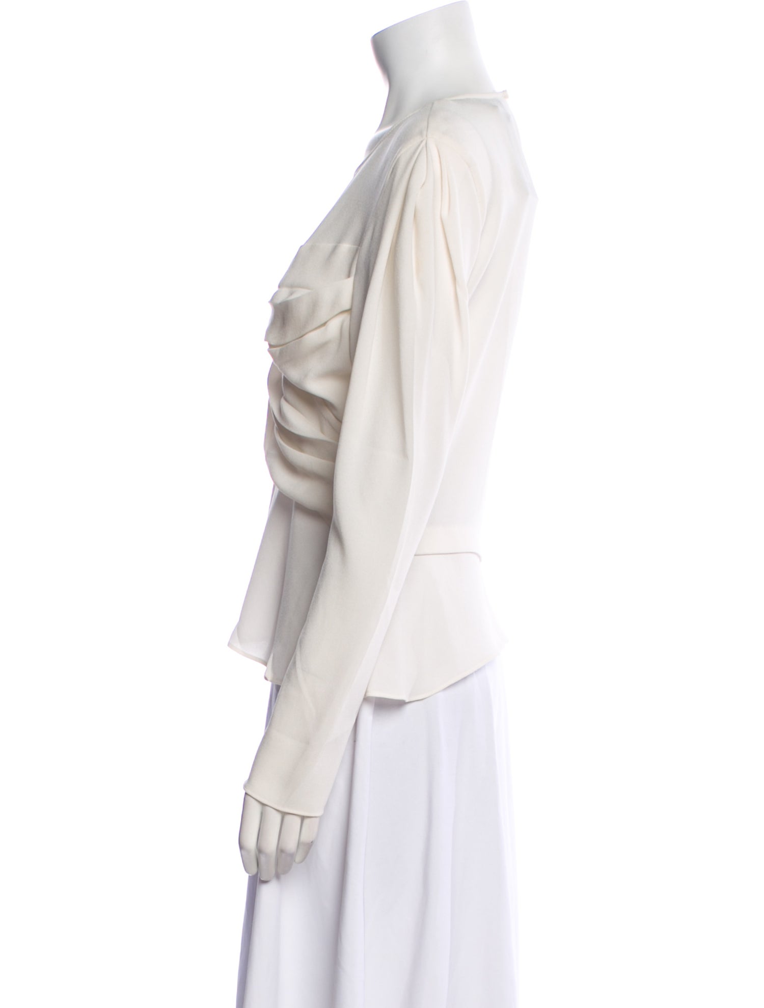 Iro Crew Neck Long Sleeve Blouse w/ Tags