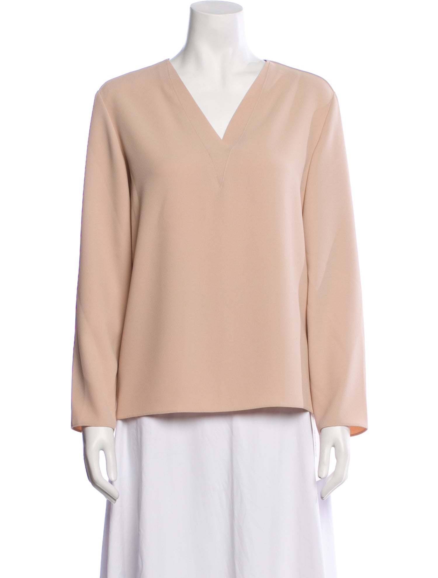 Iro V-Neck Long Sleeve Blouse