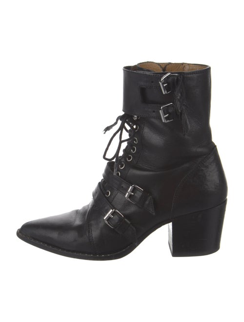 Iro Leather Combat Boots