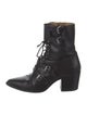 Iro Leather Combat Boots