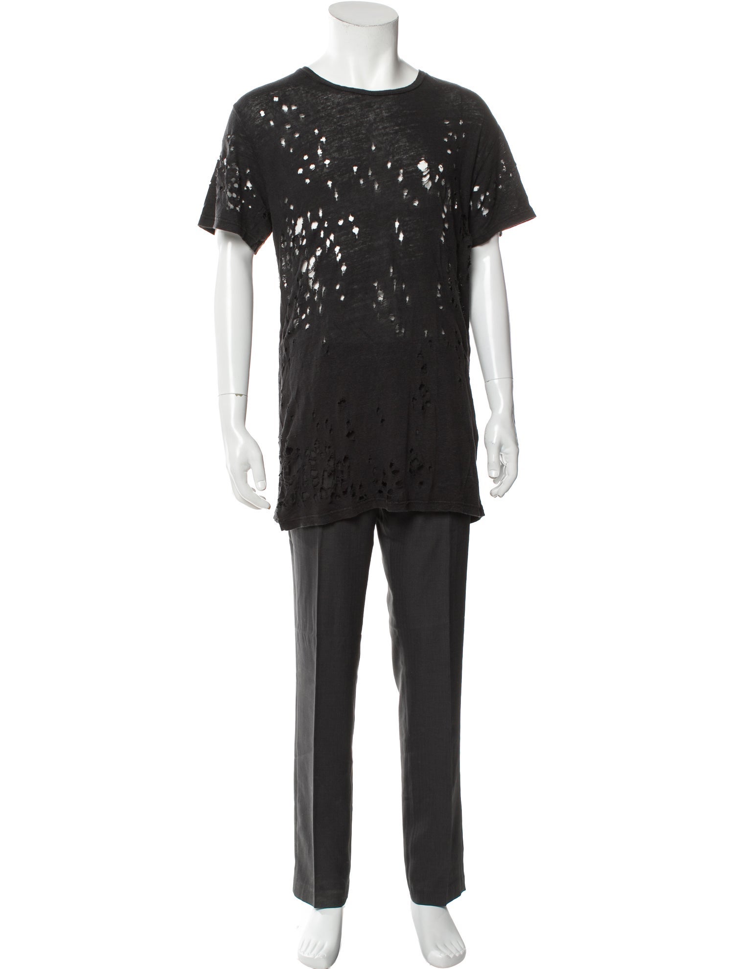 Iro Linen Crew Neck T-Shirt