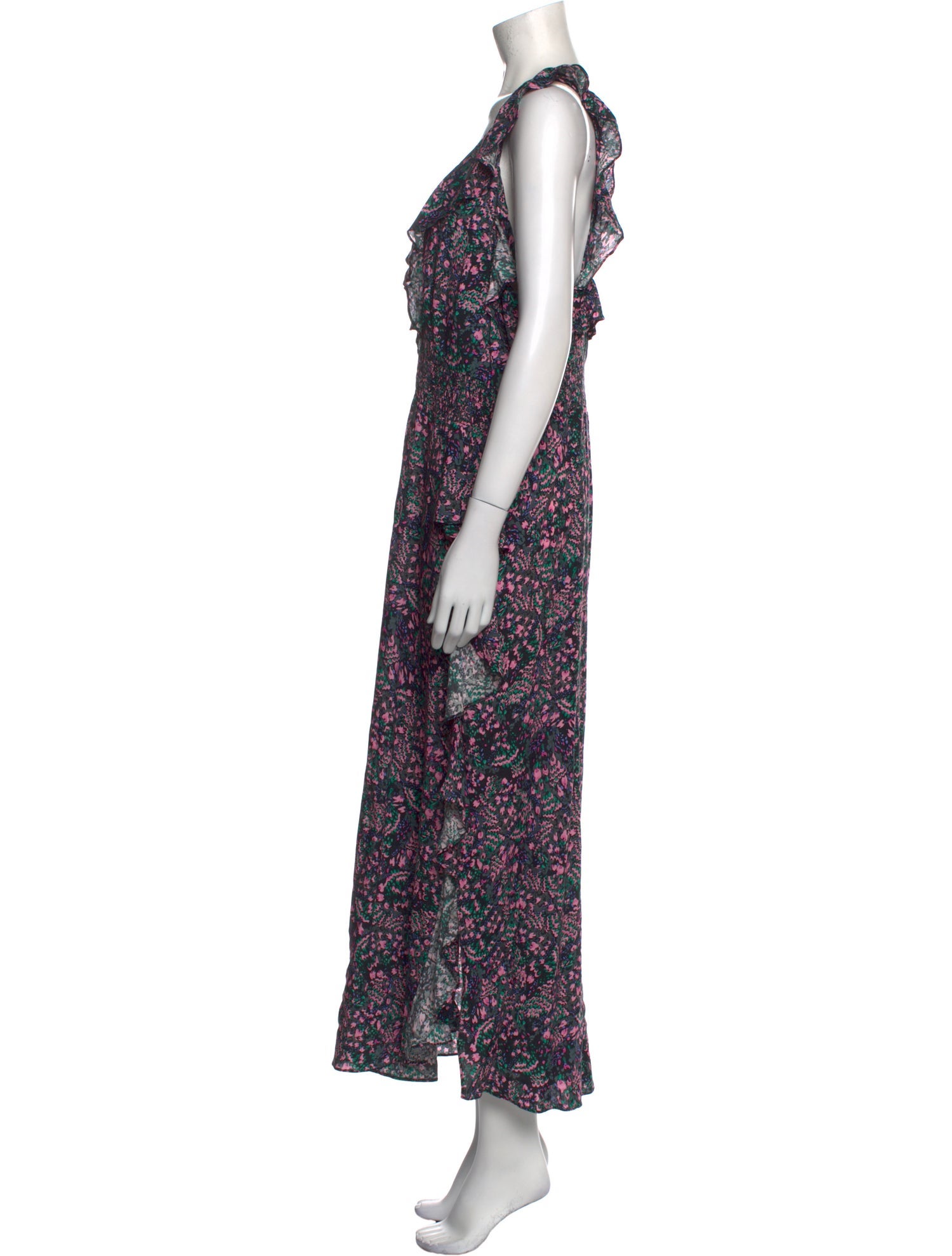 Iro Floral Print Long Dress