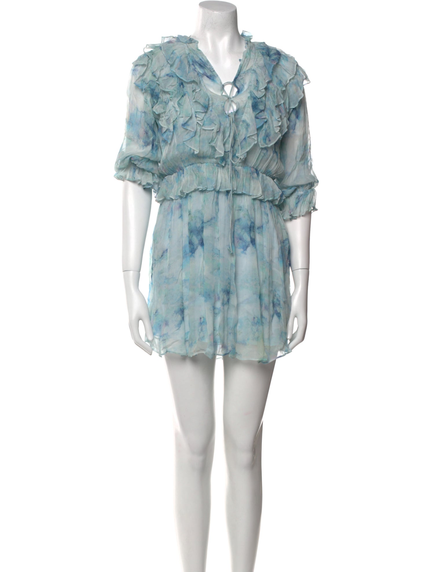 Iro Printed Knee-Length Dress