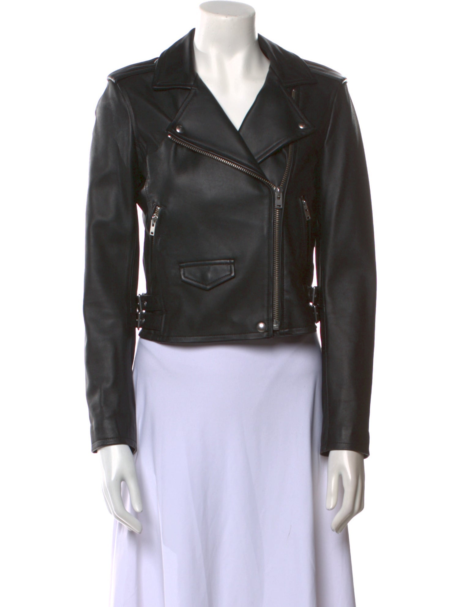 Iro Lamb Leather Biker Jacket