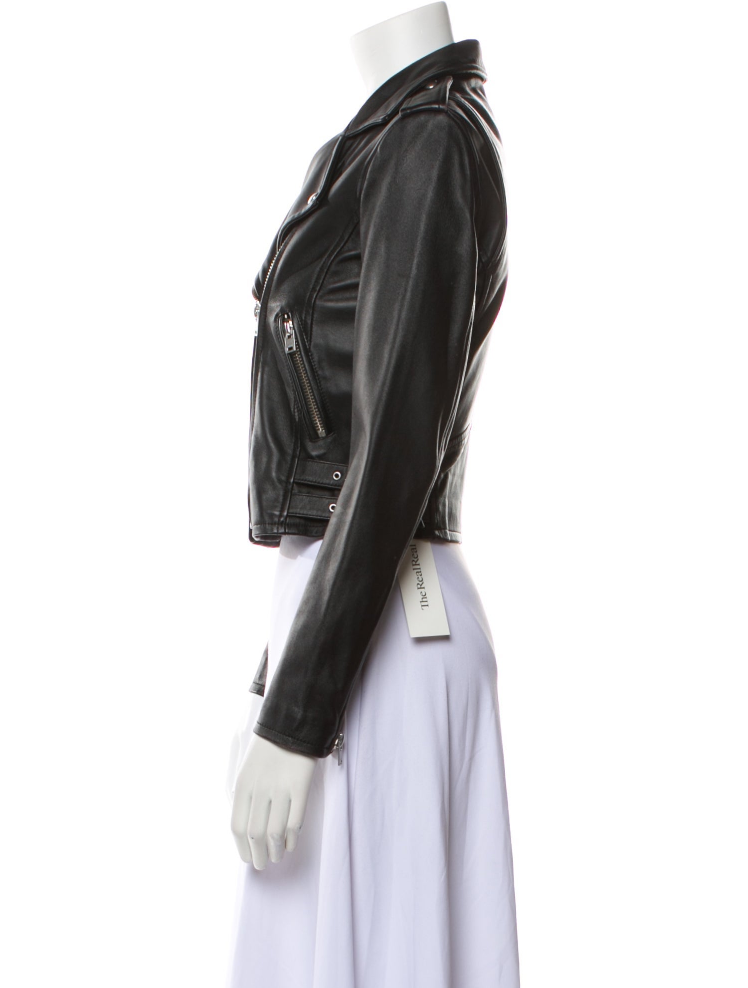 Iro Lamb Leather Biker Jacket