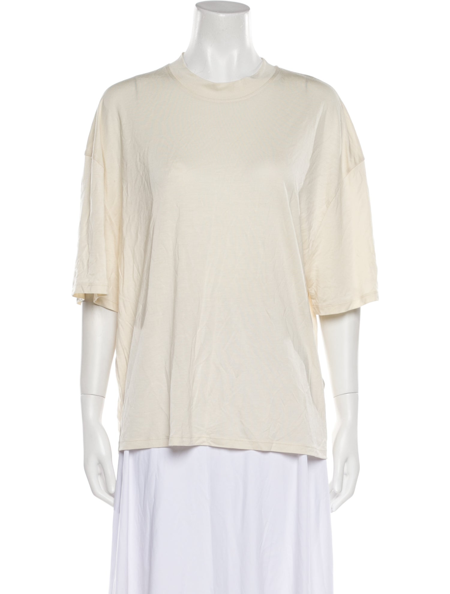 Iro Crew Neck Three-Quarter Sleeve T-Shirt