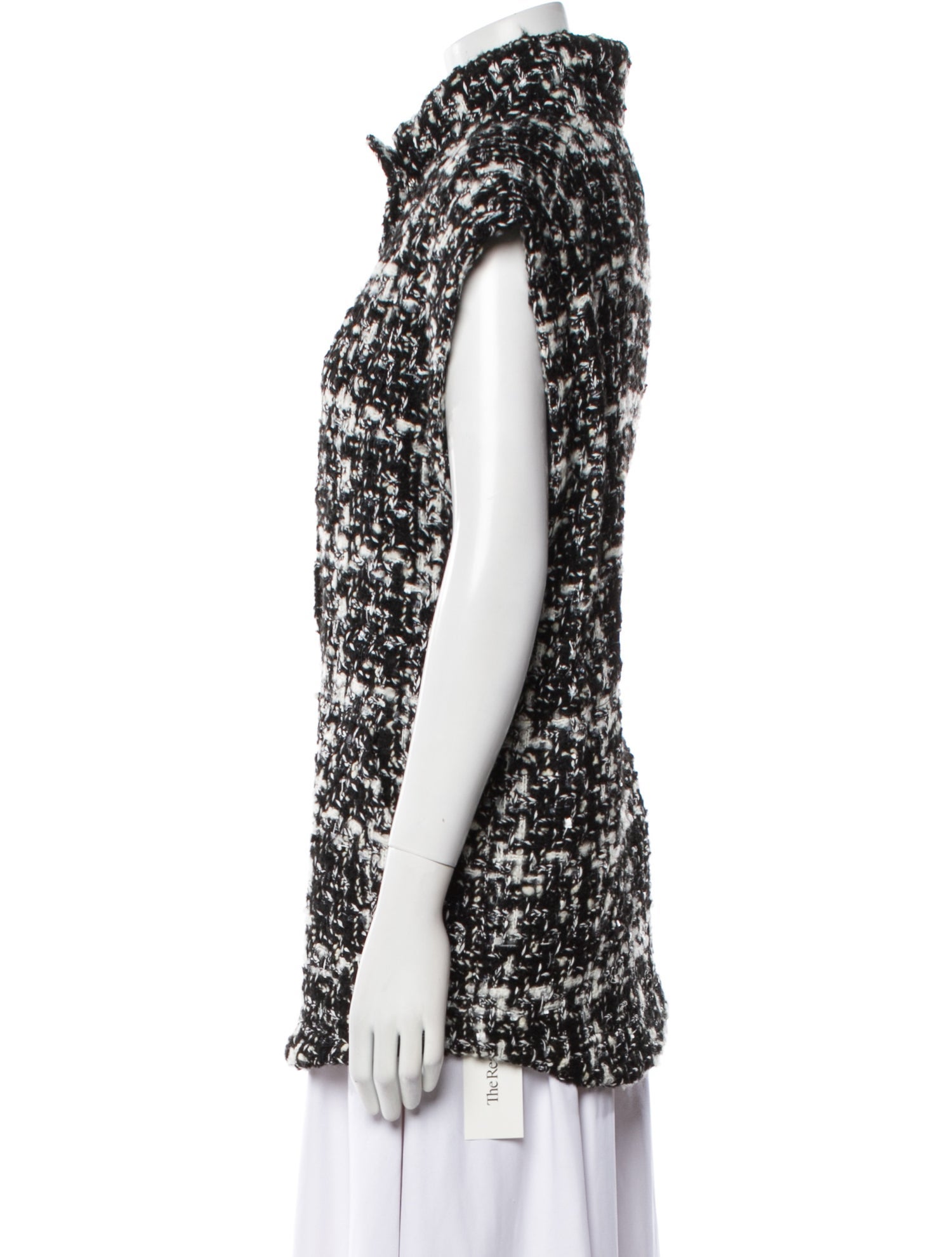 Iro Tweed Printed Vest
