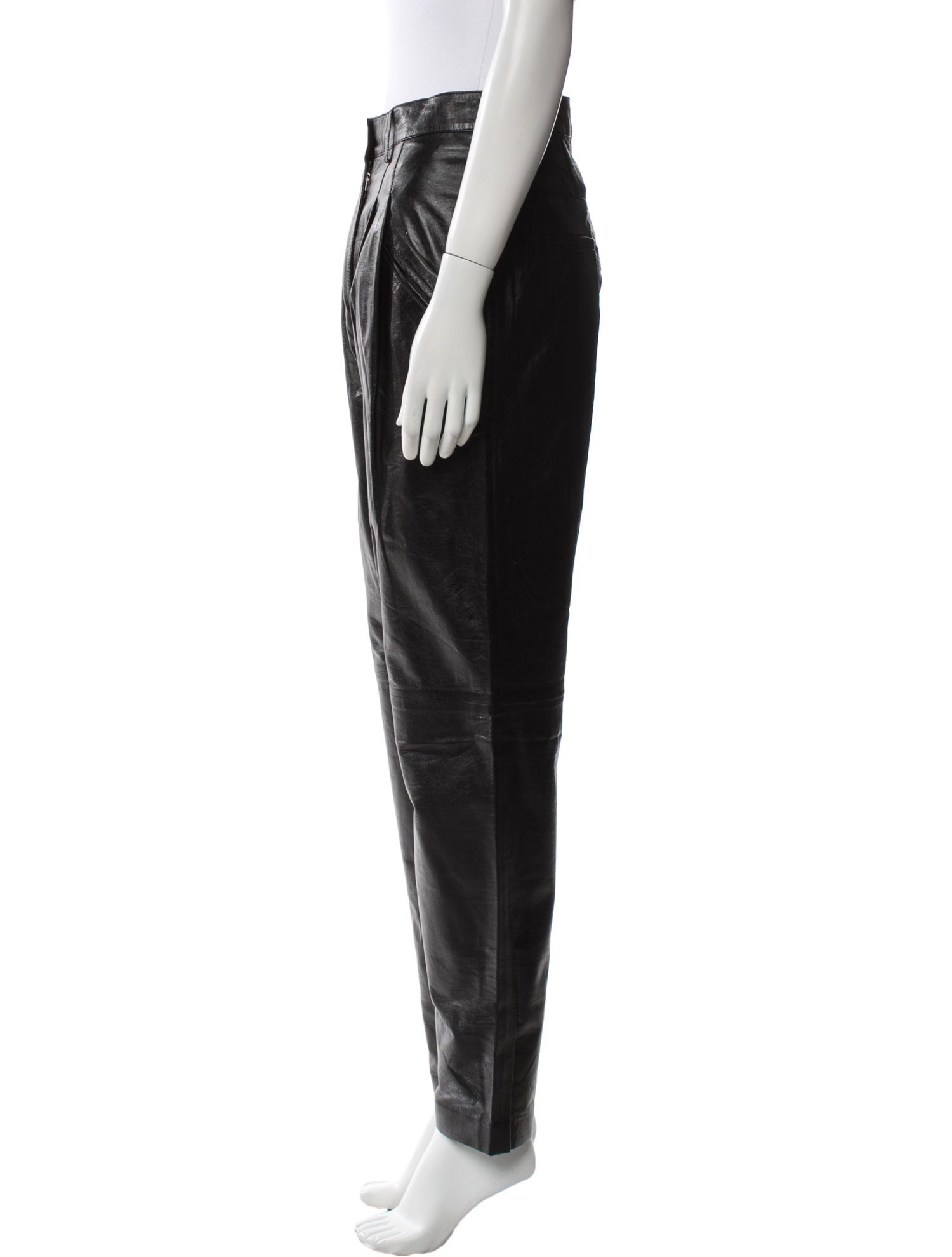 Iro Leather Straight Leg Pants w/ Tags