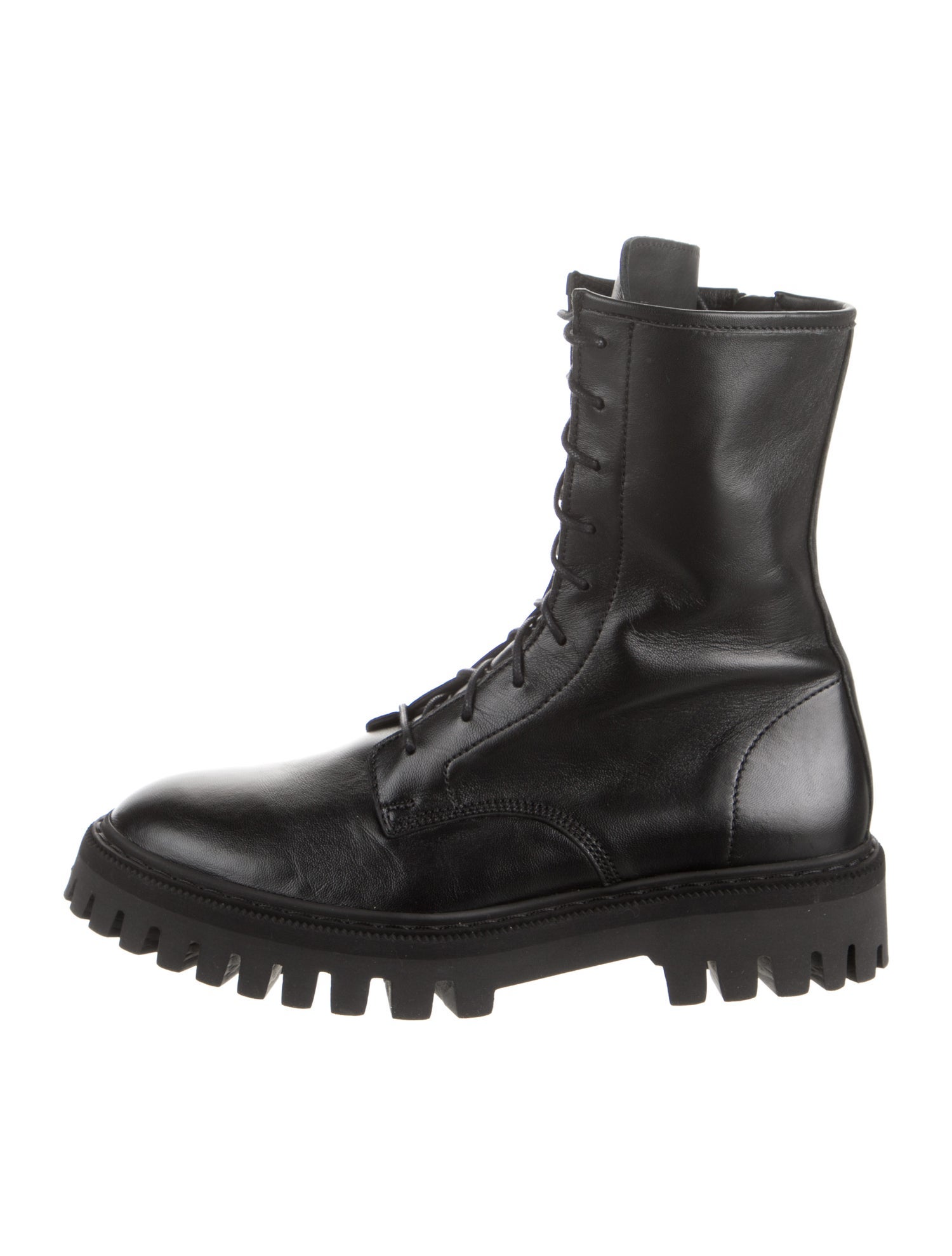 Iro Leather Combat Boots