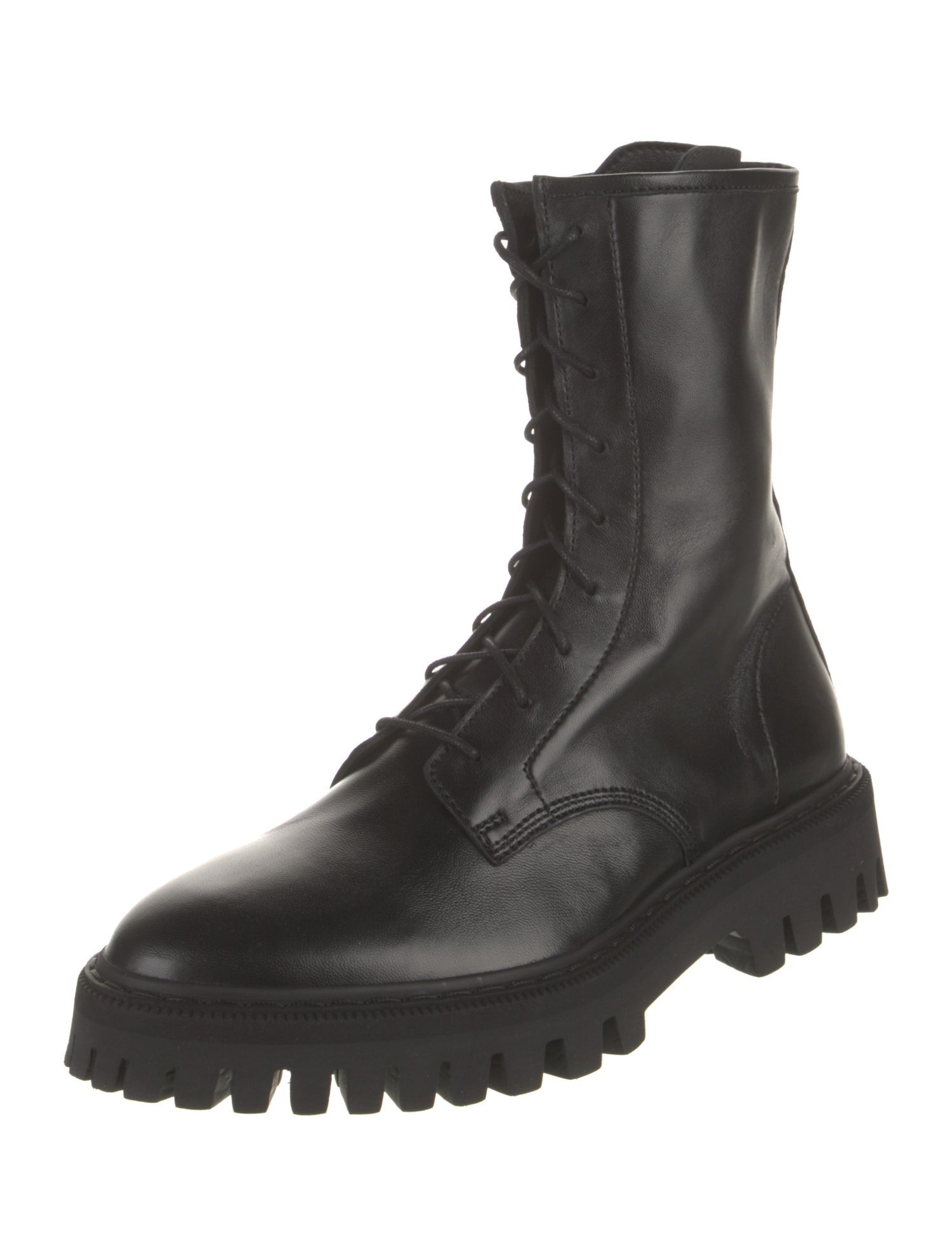 Iro Leather Combat Boots