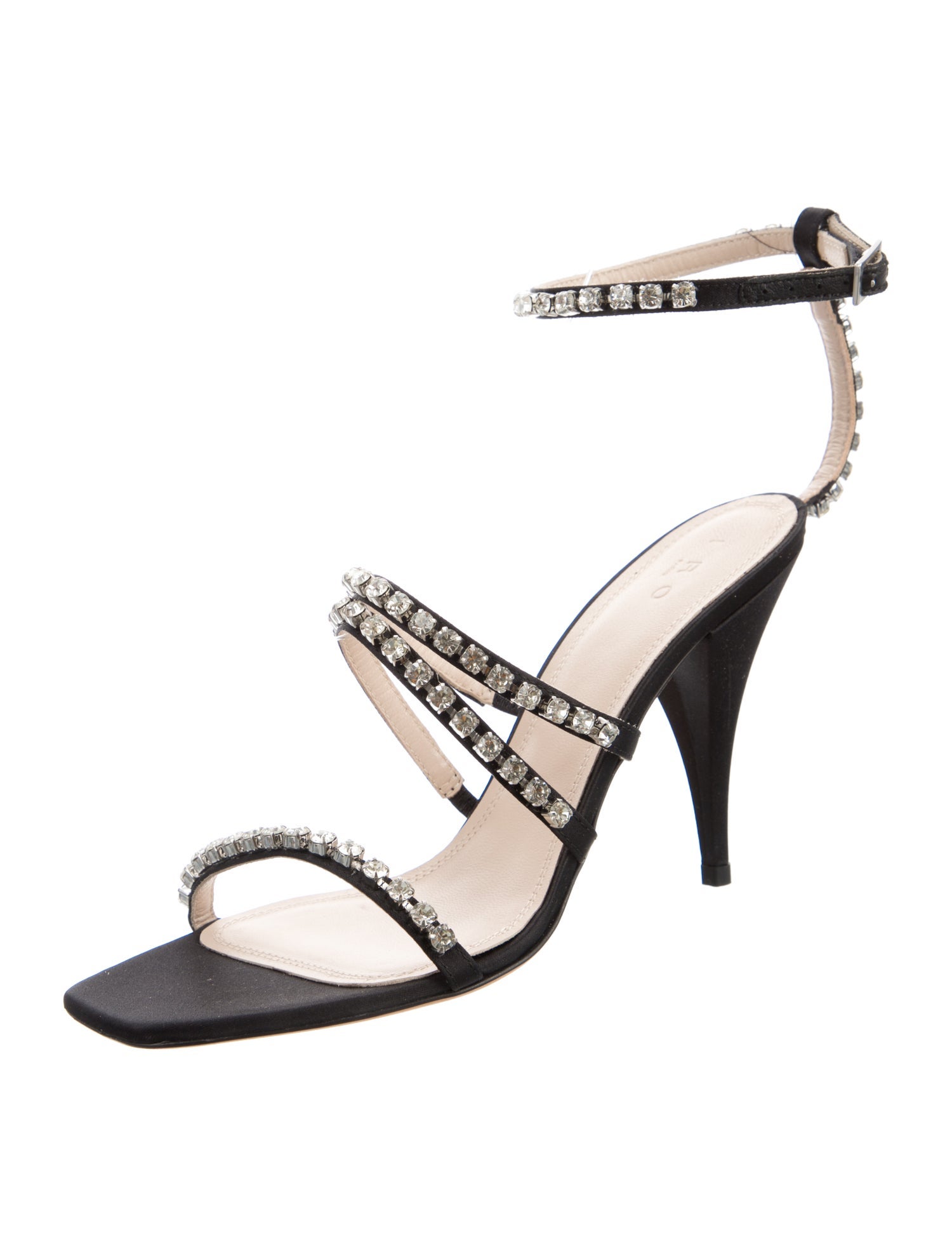 Iro Crystal Embellishments Sandals