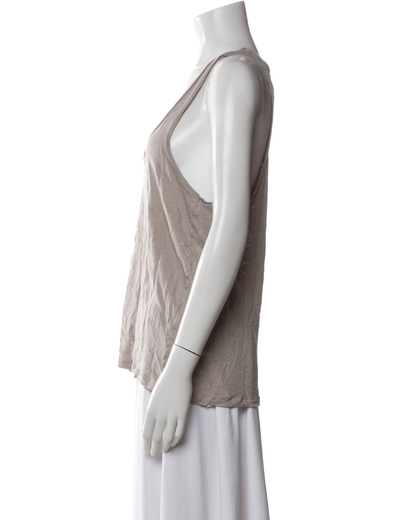 Iro Scoop Neck Sleeveless Top