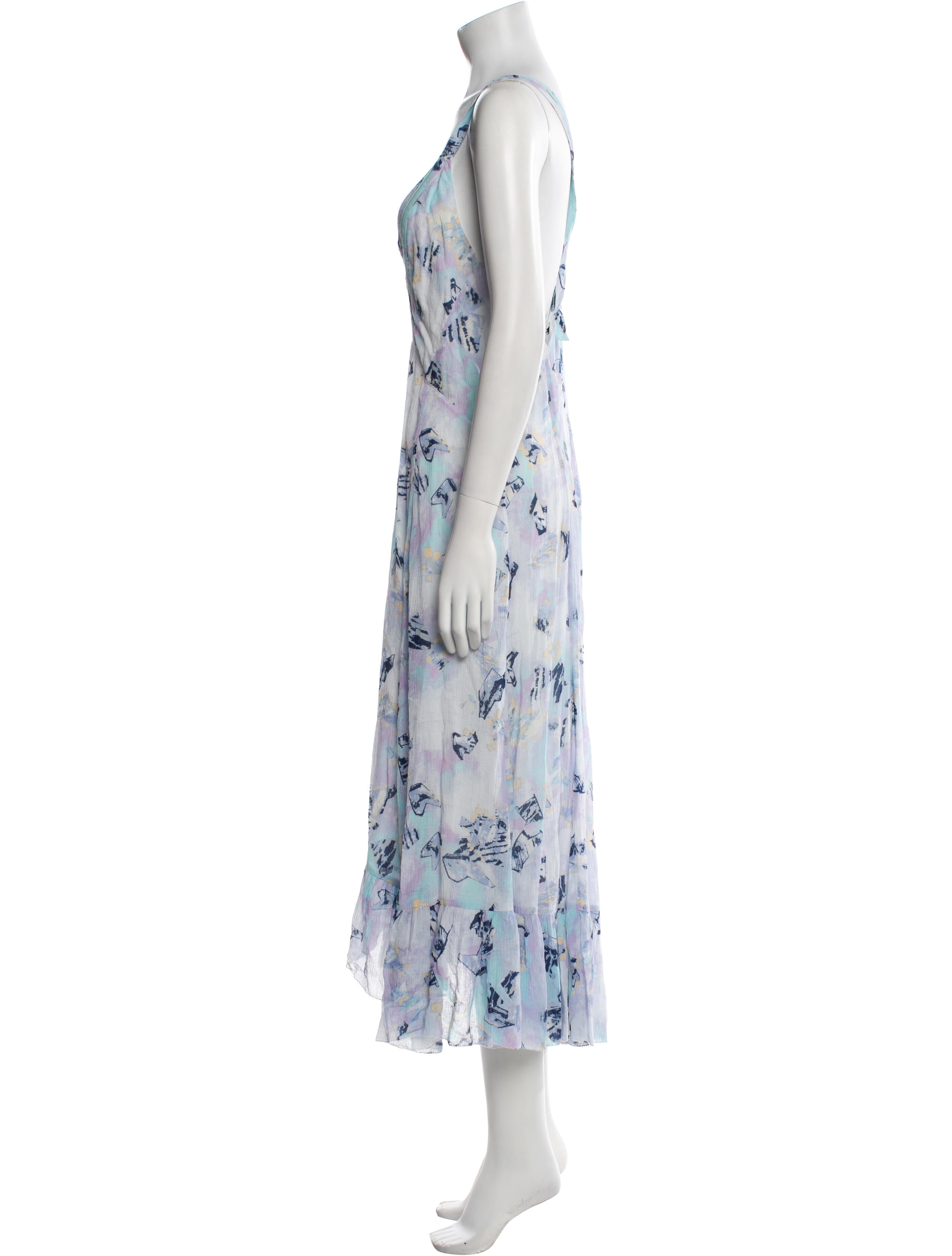 Iro Silk Long Dress