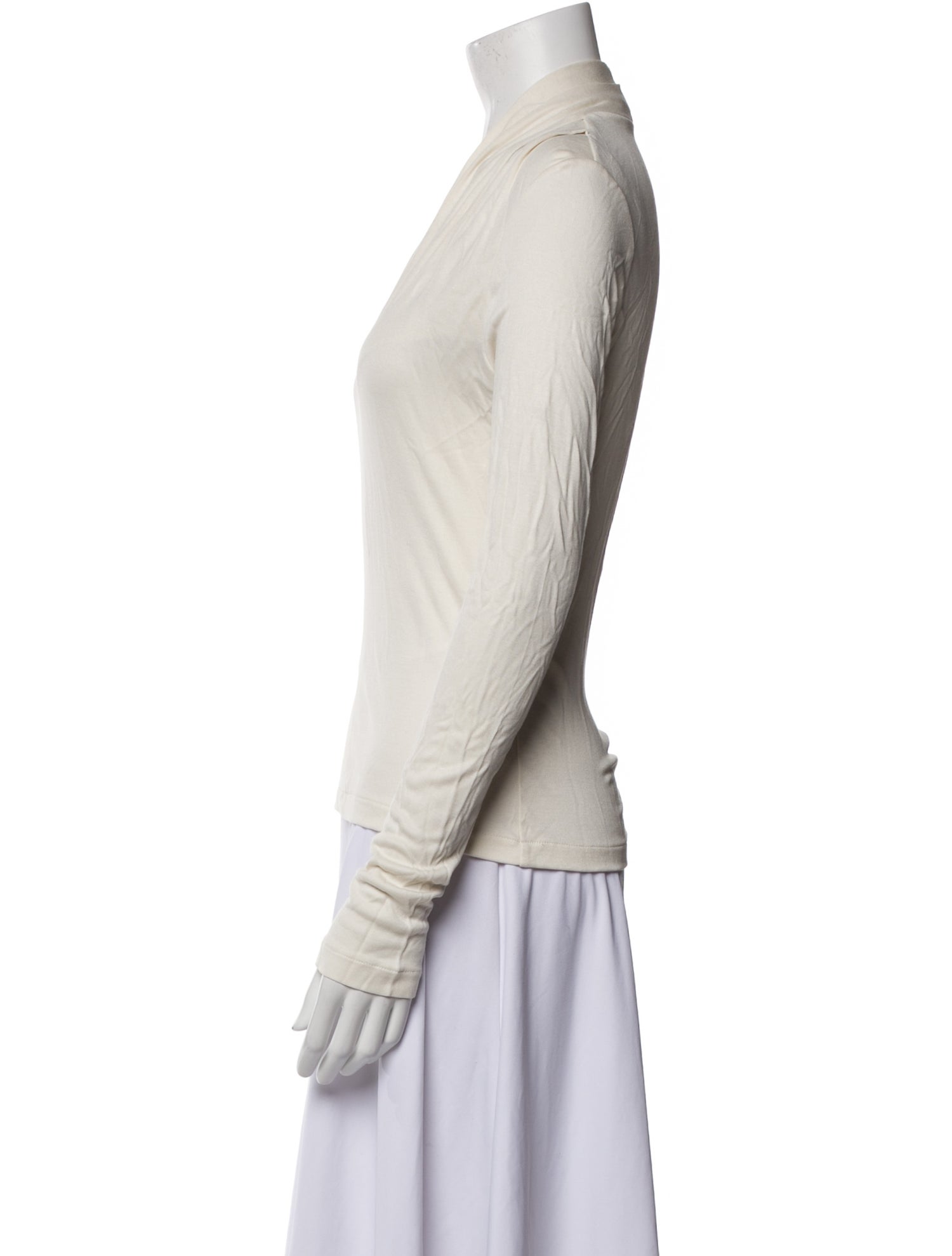 Iro V-Neck Long Sleeve Top