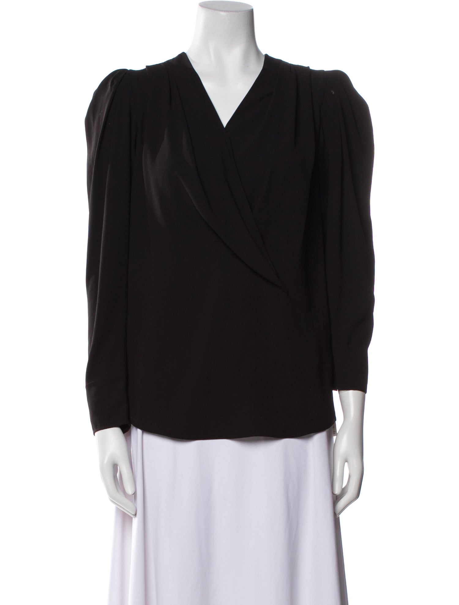 Iro V-Neck Three-Quarter Sleeve Blouse