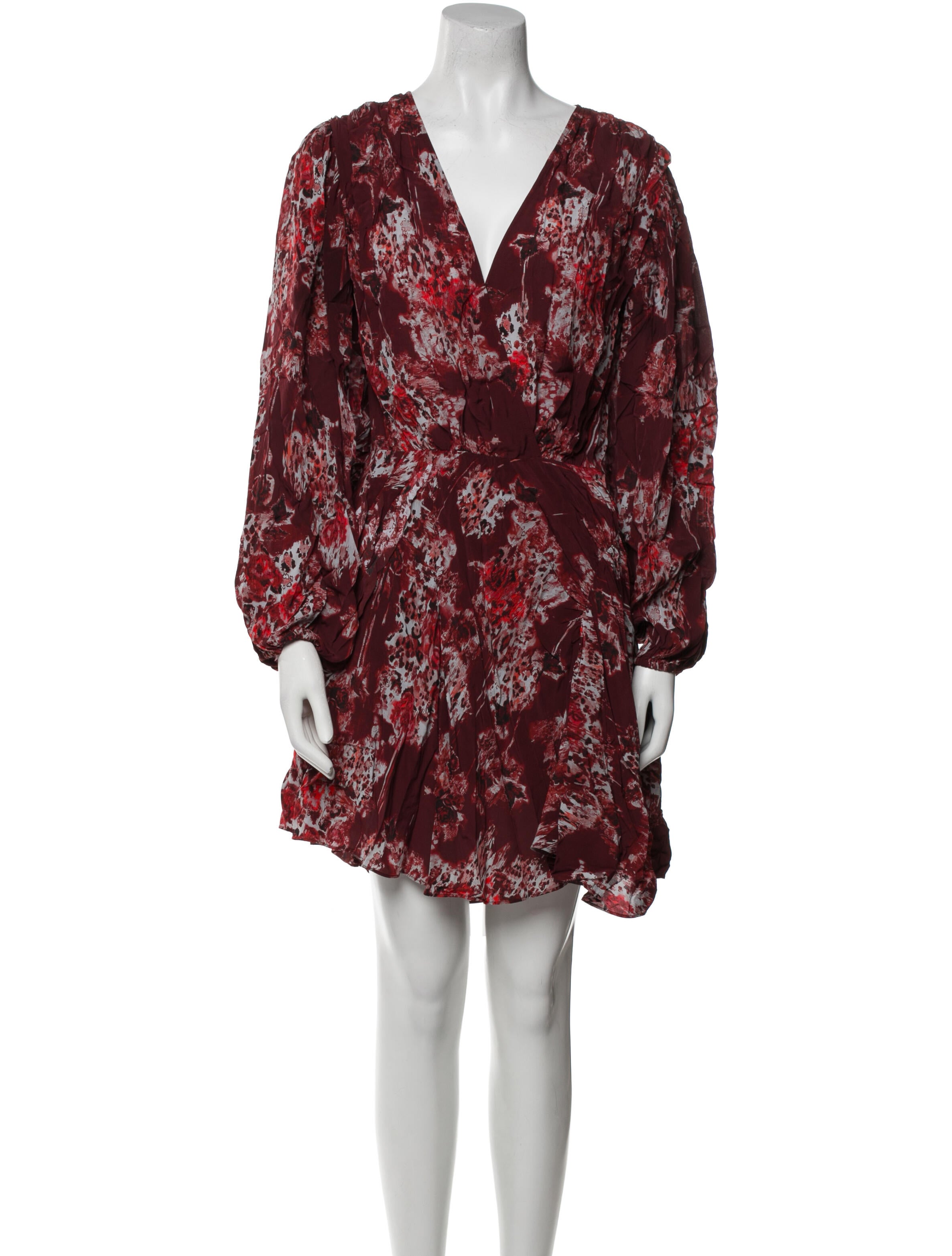 Iro Floral Print Mini Dress