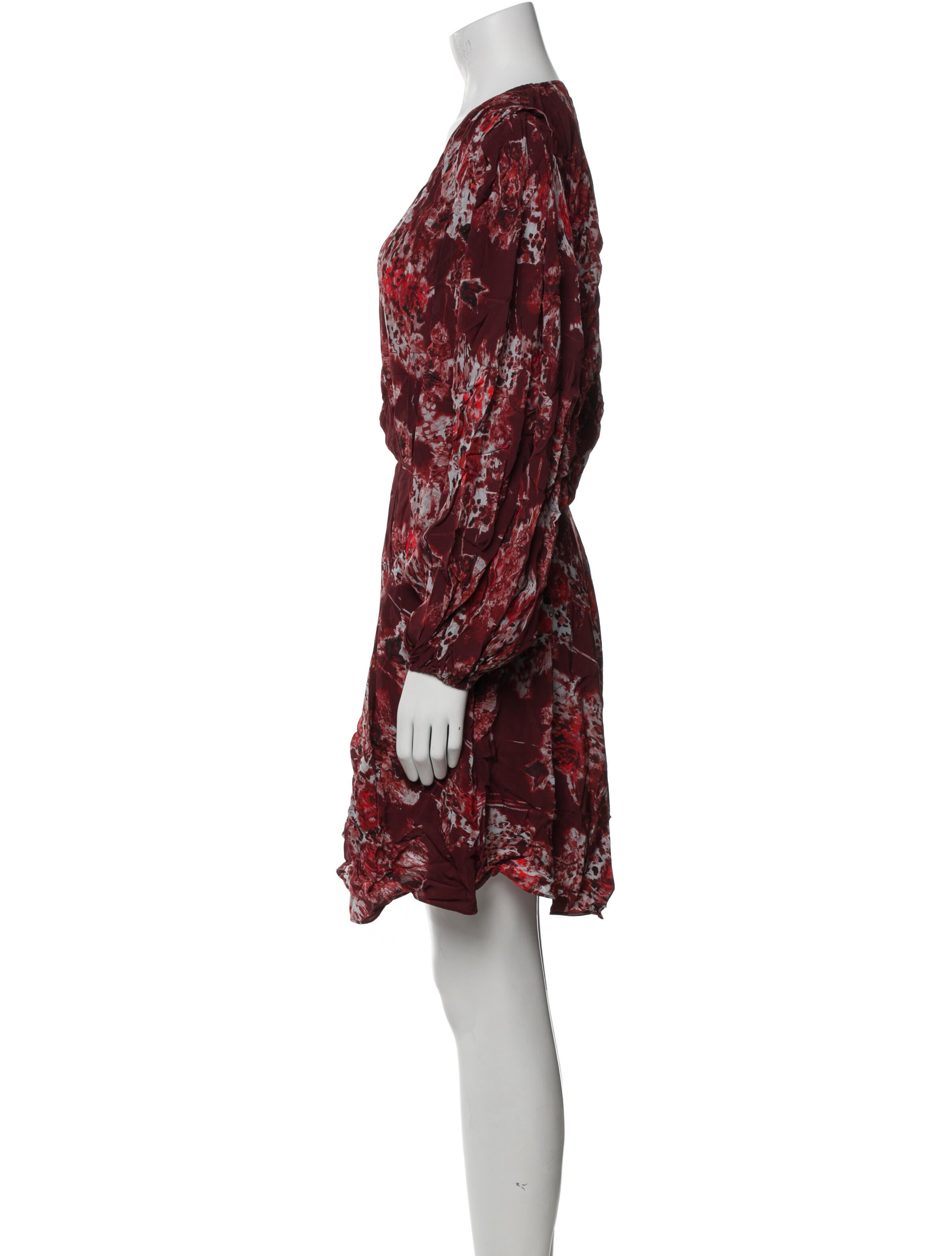 Iro Floral Print Mini Dress