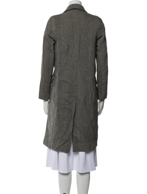 Iro Wool Houndstooth Print Coat